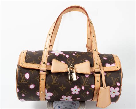 louis vuitton cherry blossom papillon fake|louis vuitton papillon trunk.